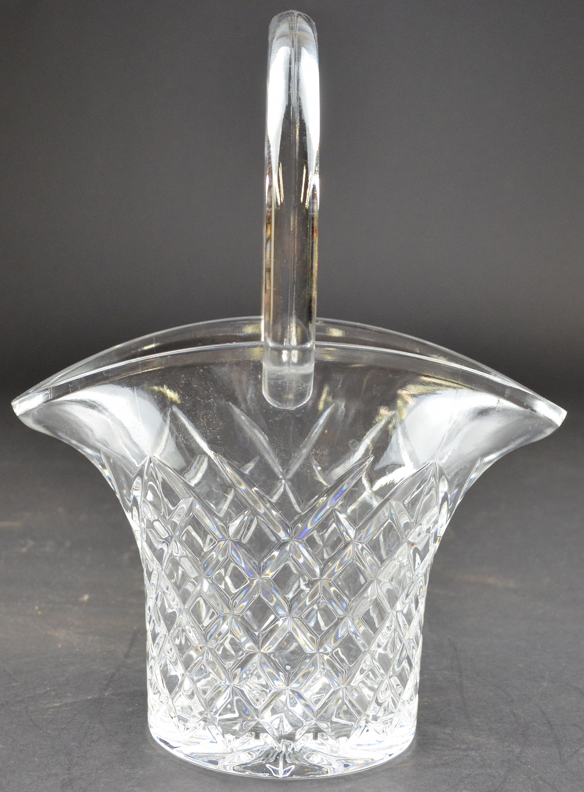 Galway | Irish Crystal, Basket, Diamond Pattern