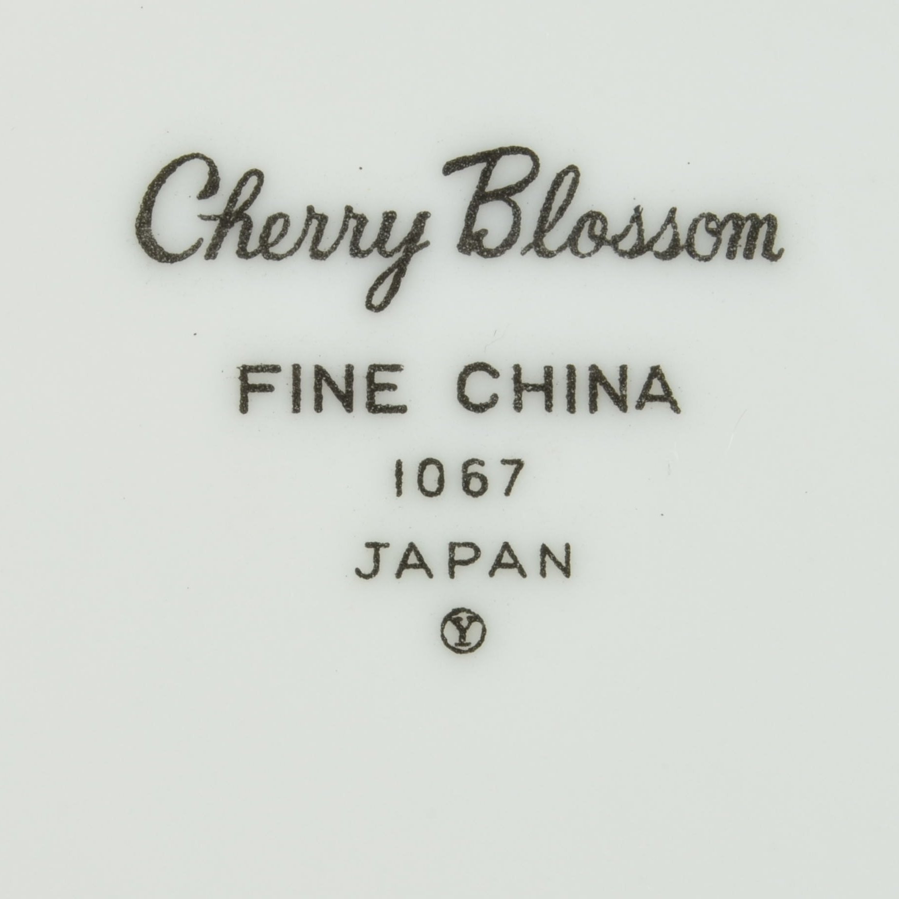 Fine China Of Japan - Cherry Blossom Pattern - Flat Cup Saucer