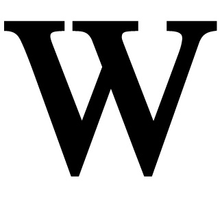 Letter W Small