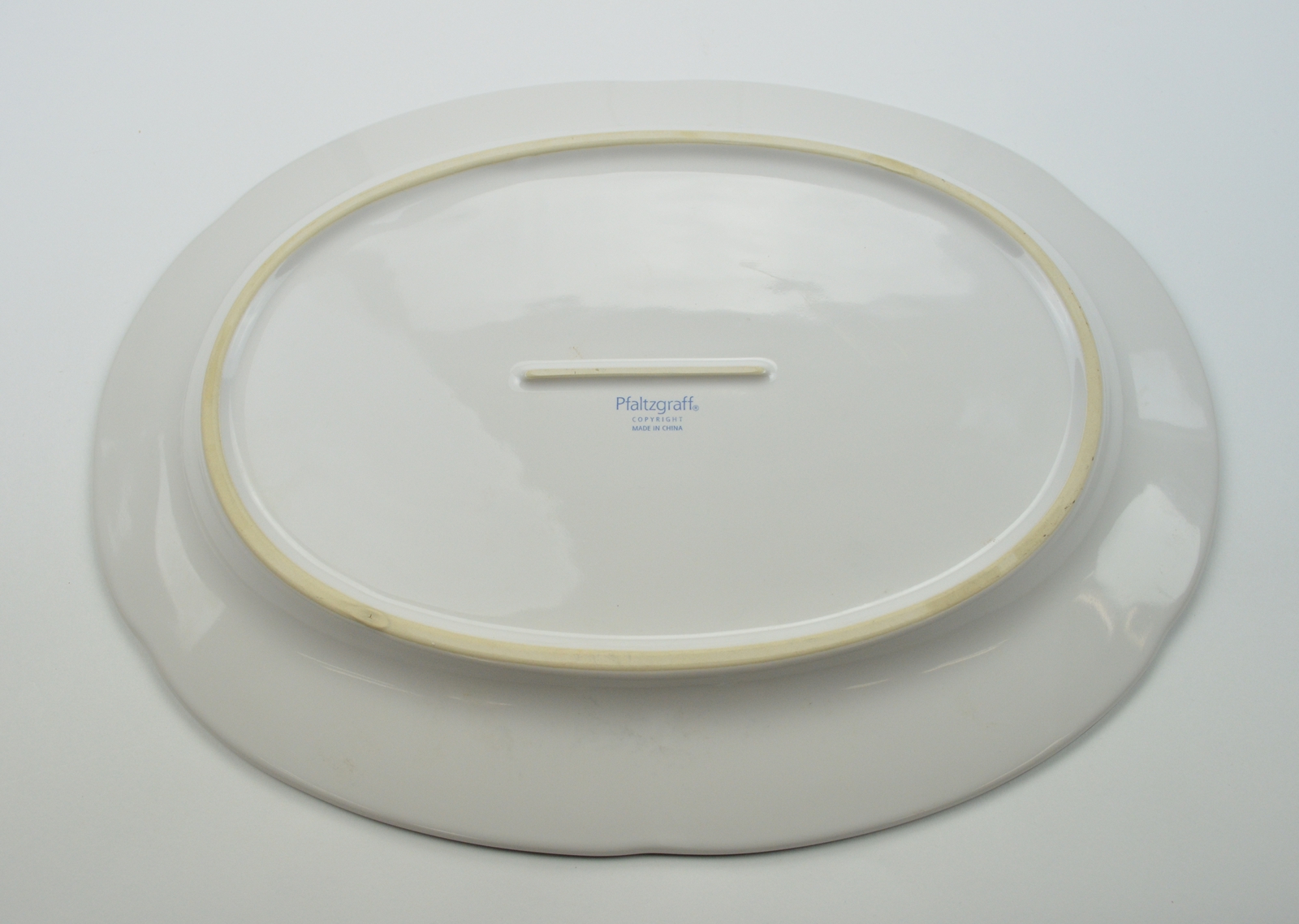 Pfaltzgraff China - Winterberry Pattern - Oval Serving Platter - 14.50 Wide