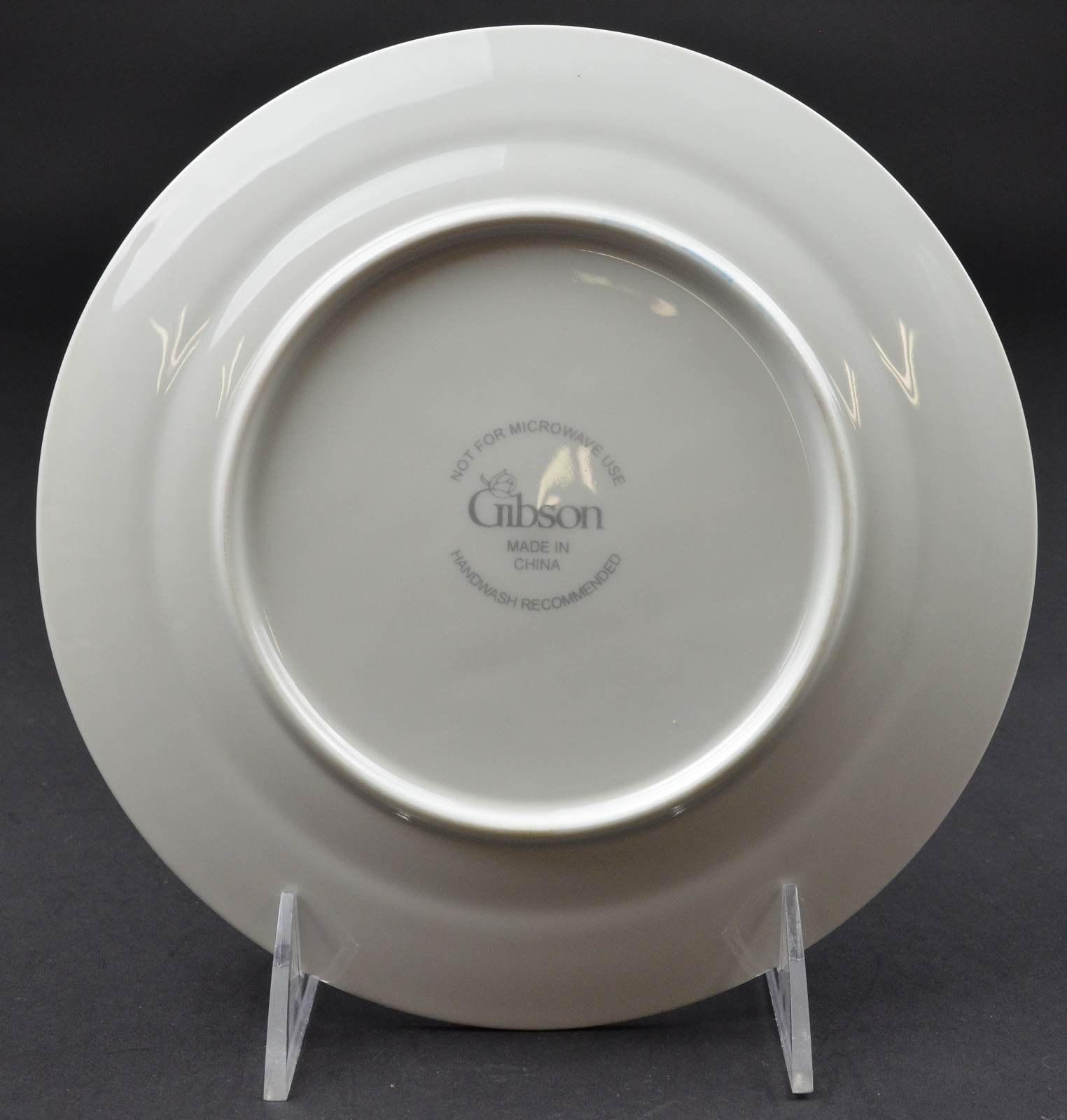 Gibson Designs - Claremont Gold Pattern - Salad Plate - 7.625 Wide