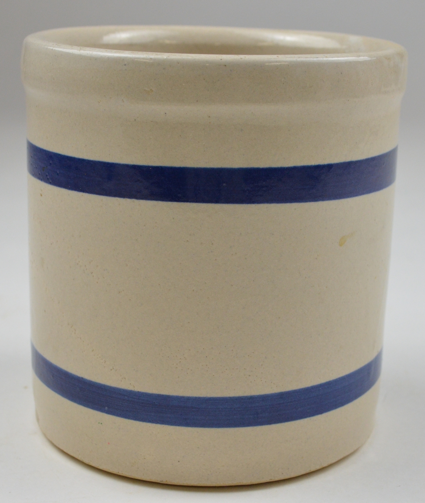 Robinson Ransbottom Williamsburg Pattern 1 Quart High Jar 5.25" Tall