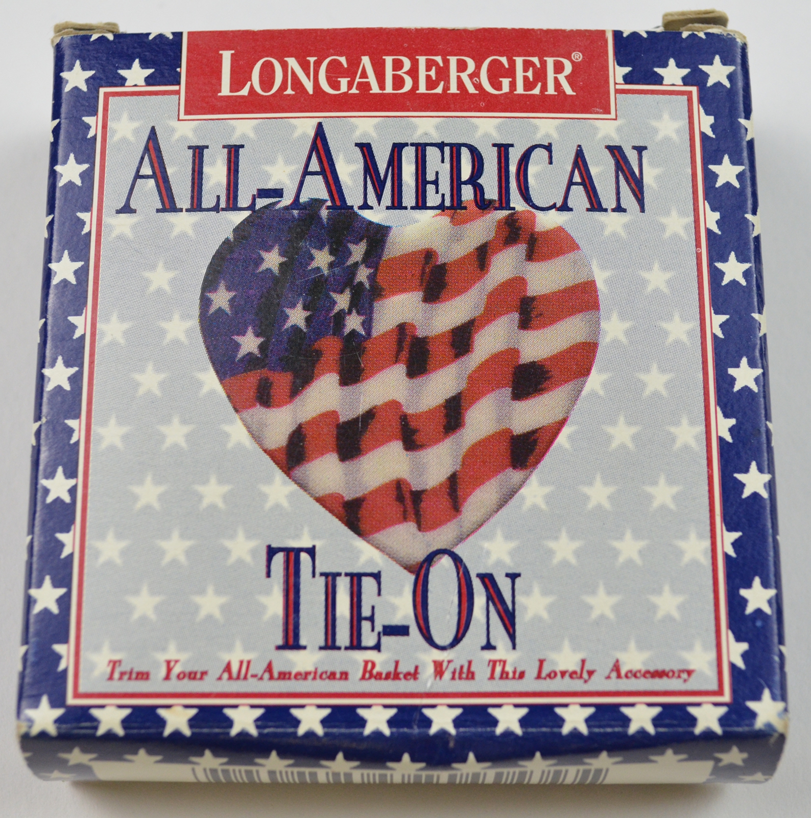 Longaberger Pottery All American TieOn