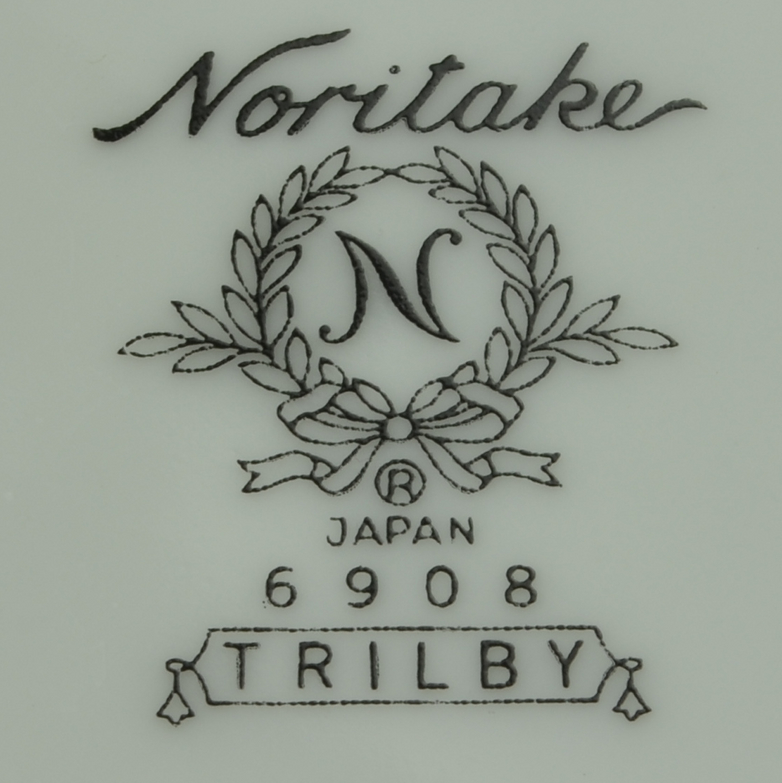 Noritake China | Salad Plate, Trilby Pattern, Replacement China, 6908
