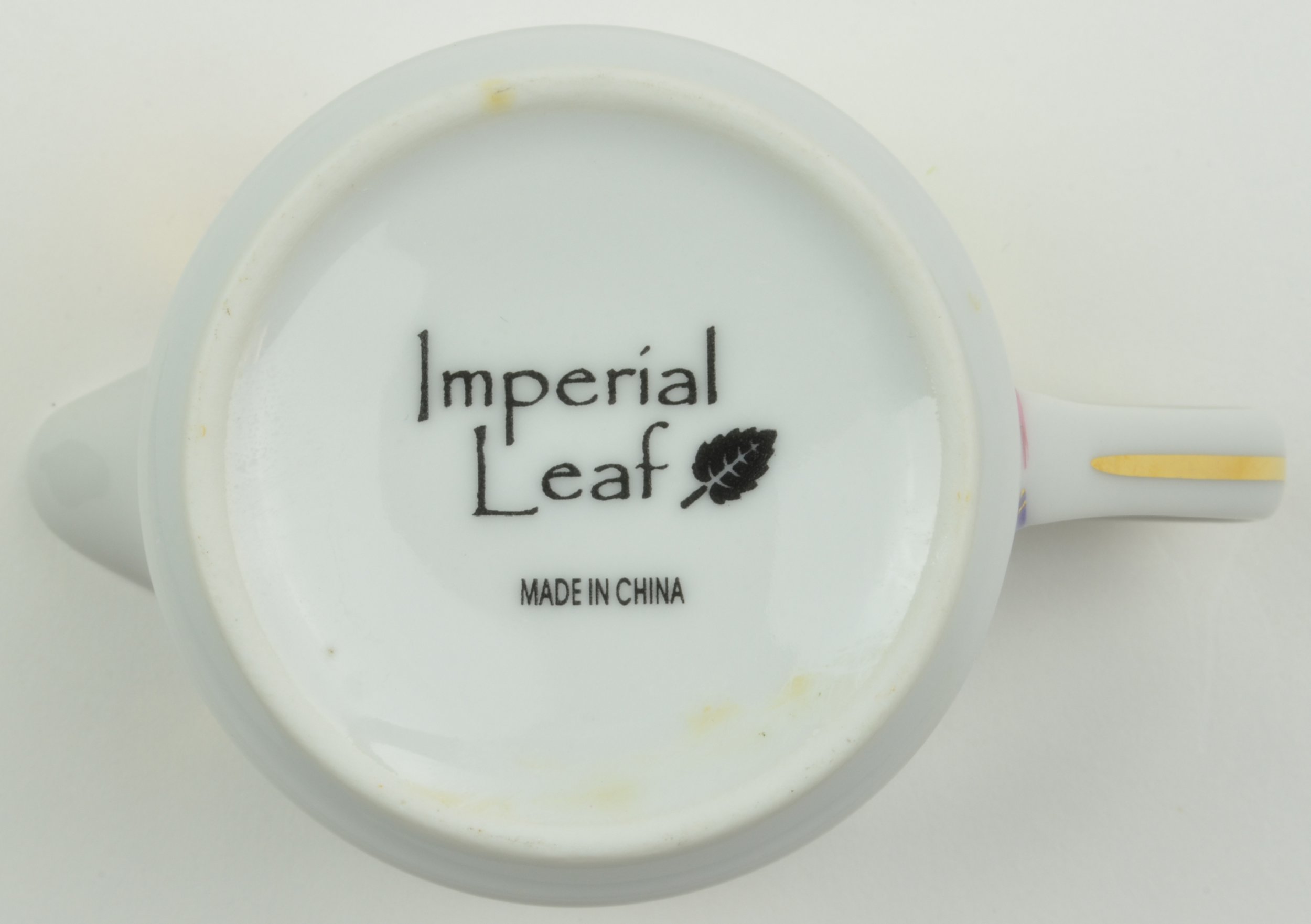 Imperial Leaf Pattern - Creamer - Made In China
