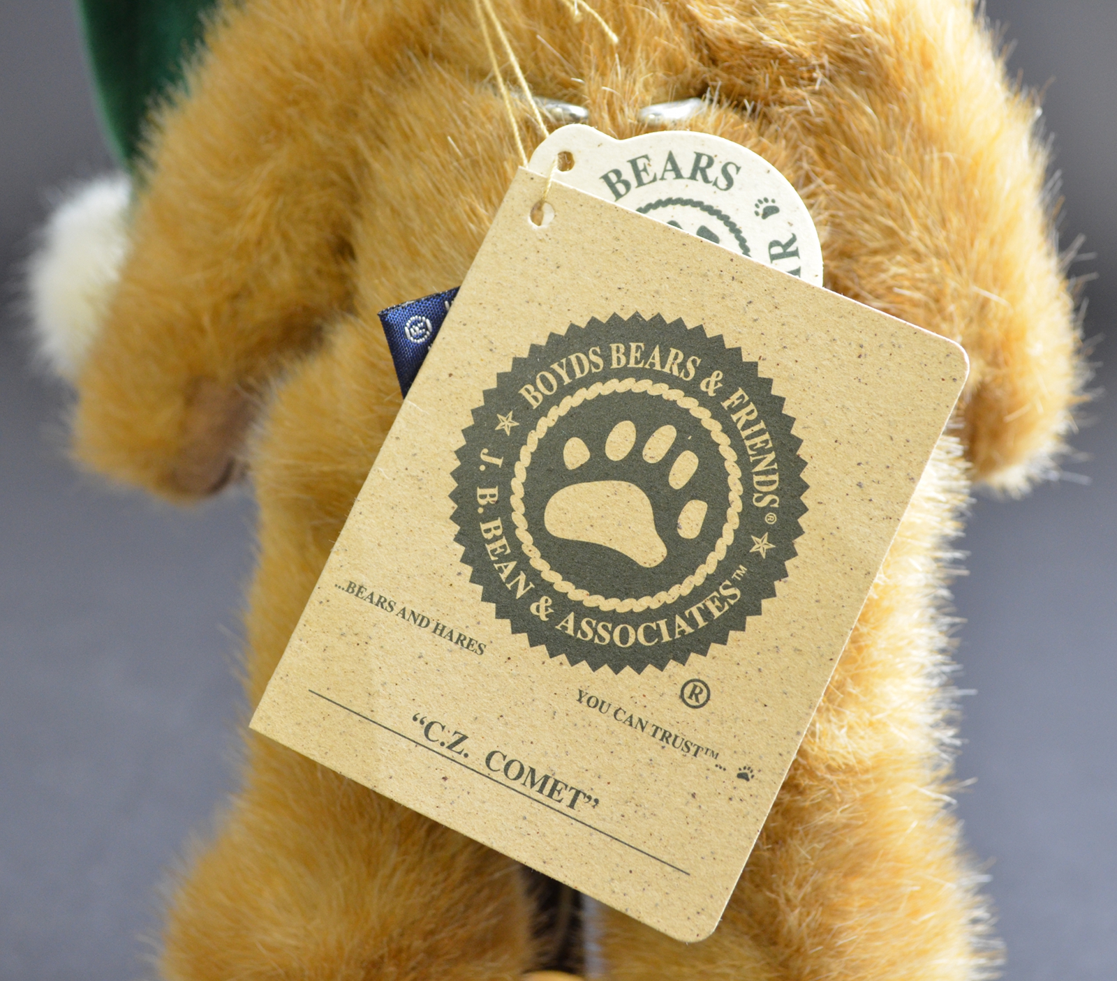 Boyds Bears - J. B. & Associates Plush Bear - C. Z. Comet