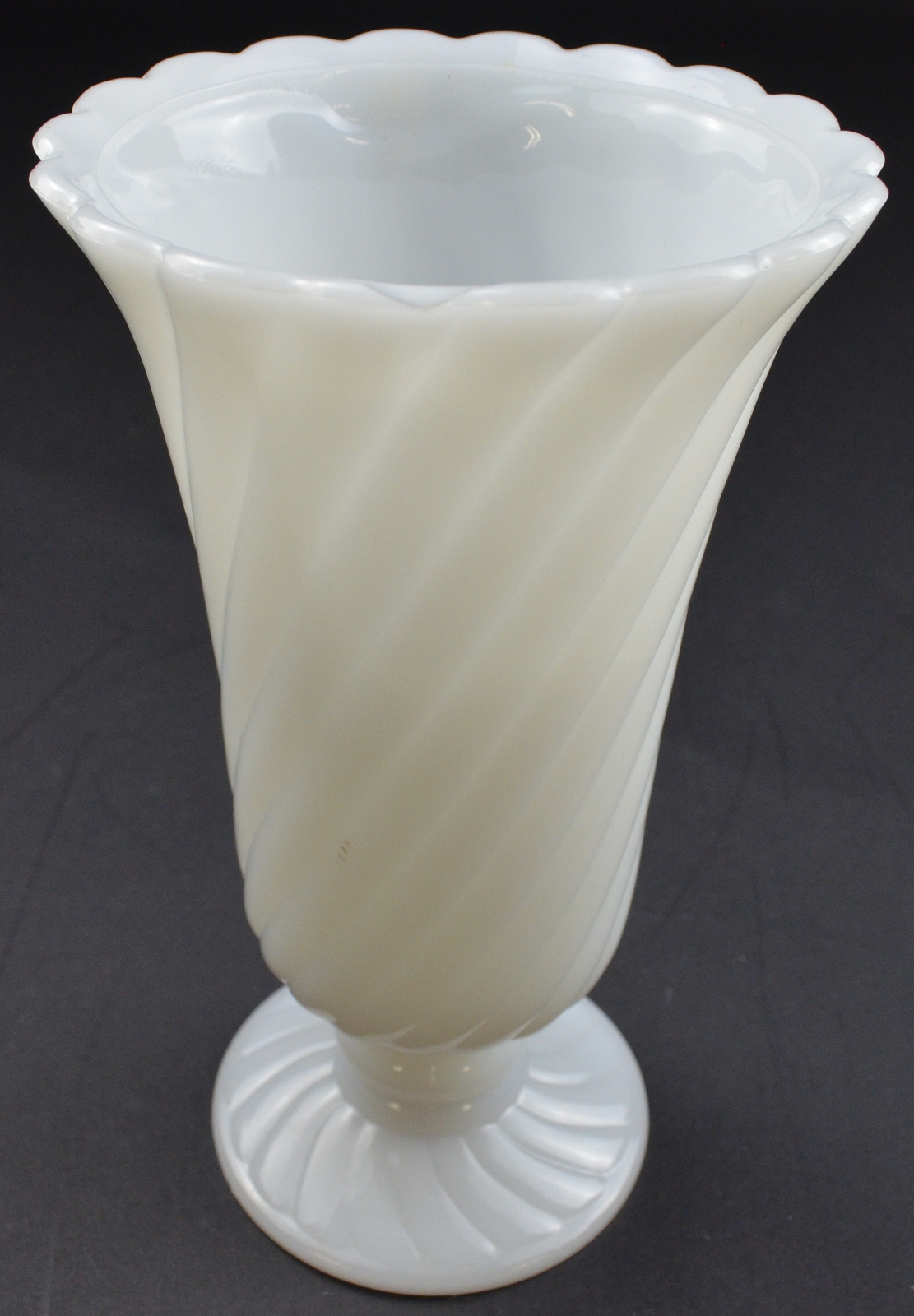 Milk Glass Vases -Small