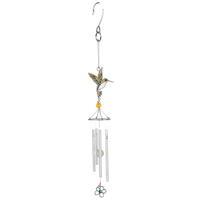 Carson Pewterworks - Hummingbird Wind Chime