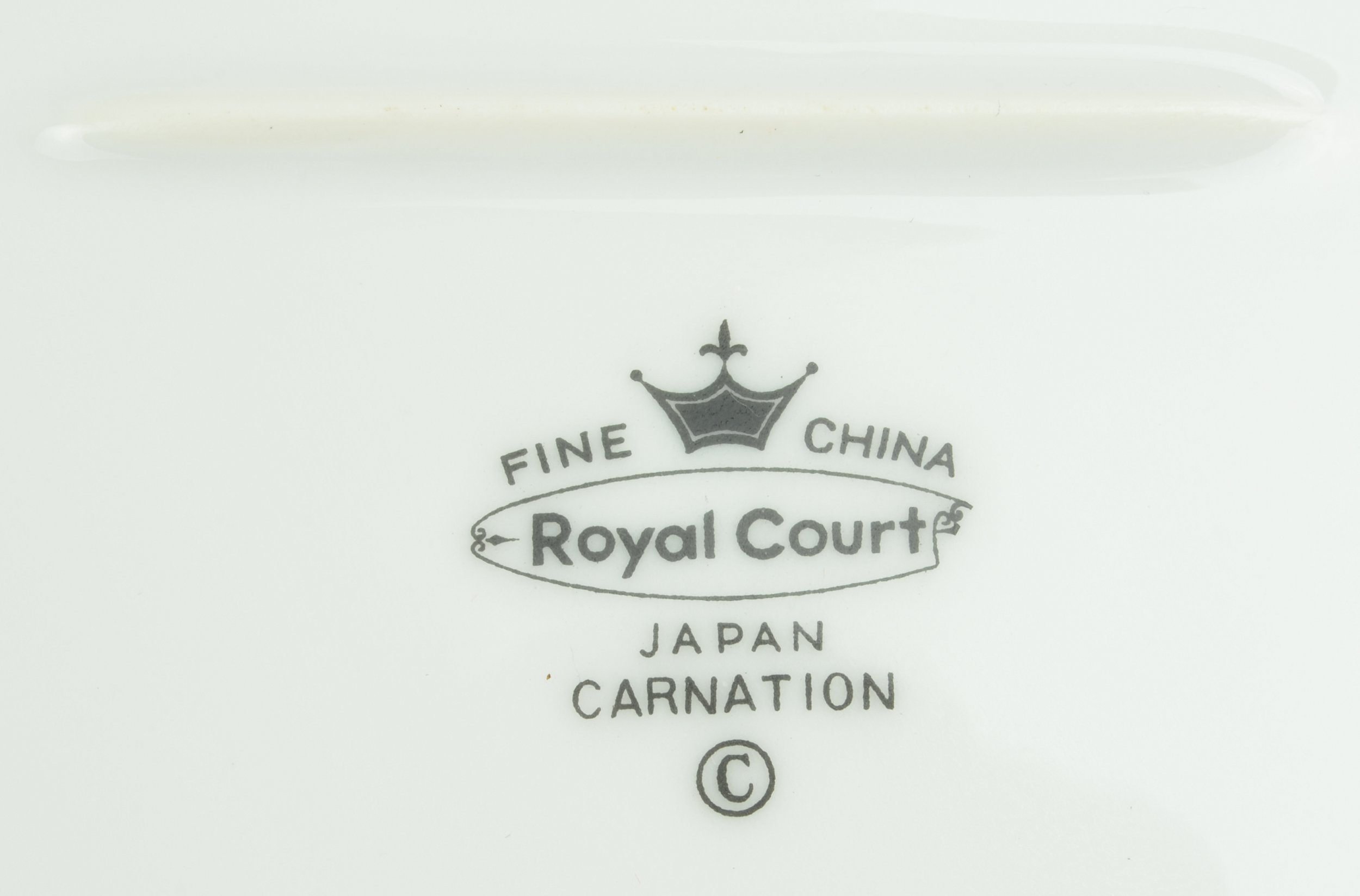 Royal Court - Carnation Pattern - Oval Serving Platter