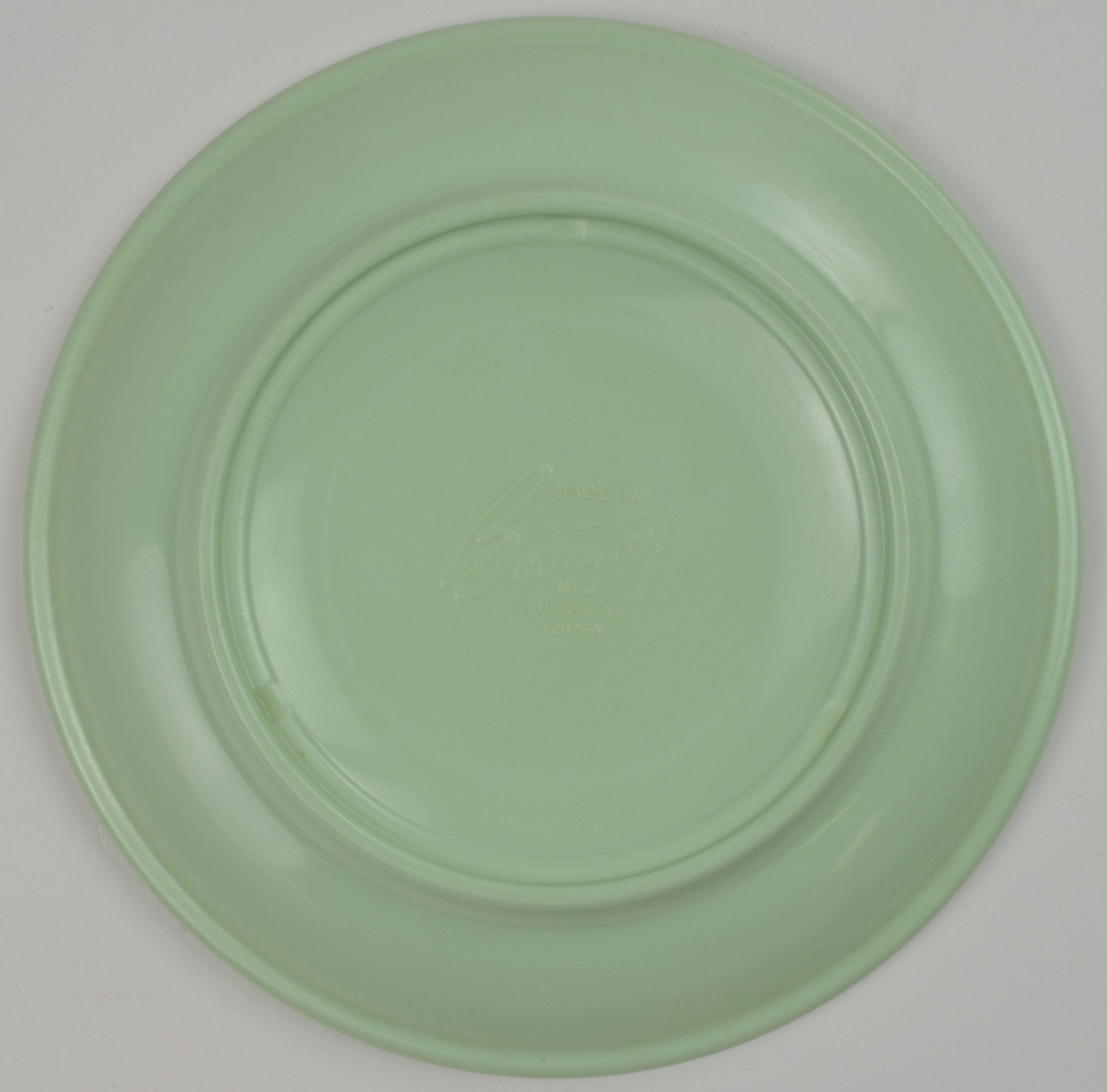 Boonton Saucer, Melamine, Light Green