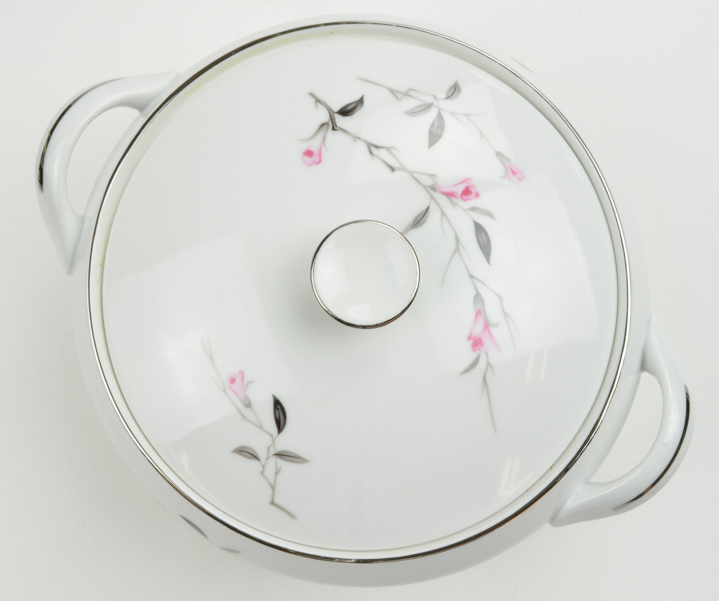 Fine China Of Japan - Cherry Blossom Pattern - Covered Casserole