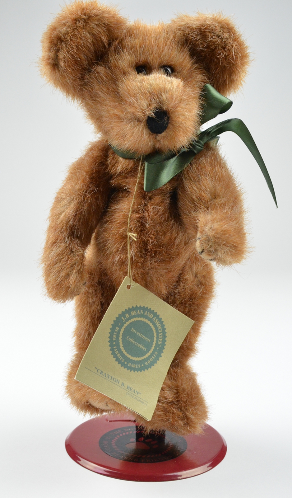 Boyds Bears Plush Teddy Bear - JB Bean & Associates - Craxton B