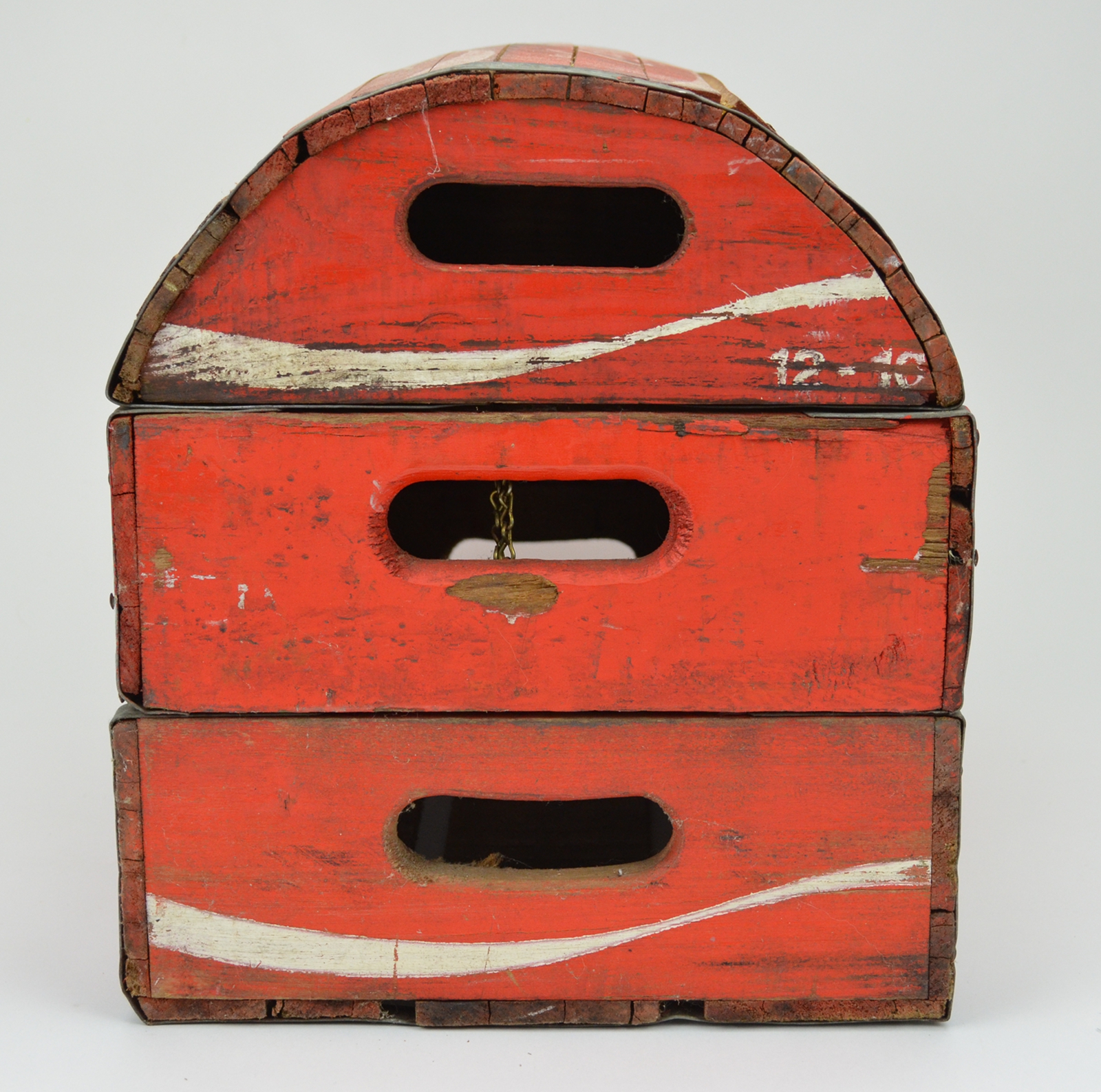 Coca Cola Crate Wooden Chest - Enjoy Coke Collectible