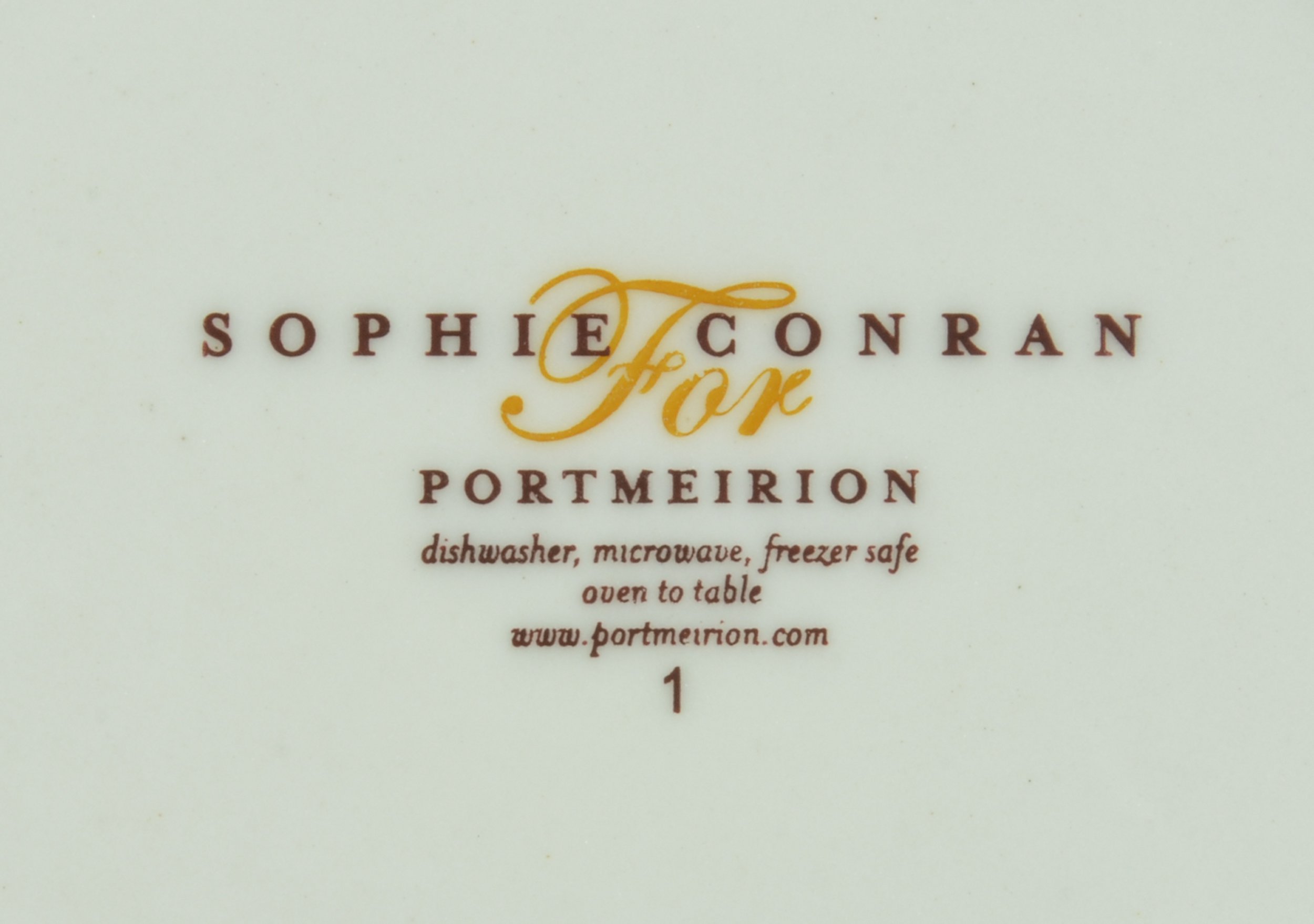 Portmeirion - Sophie Conran White Pattern - 12.5 Oz. Mug