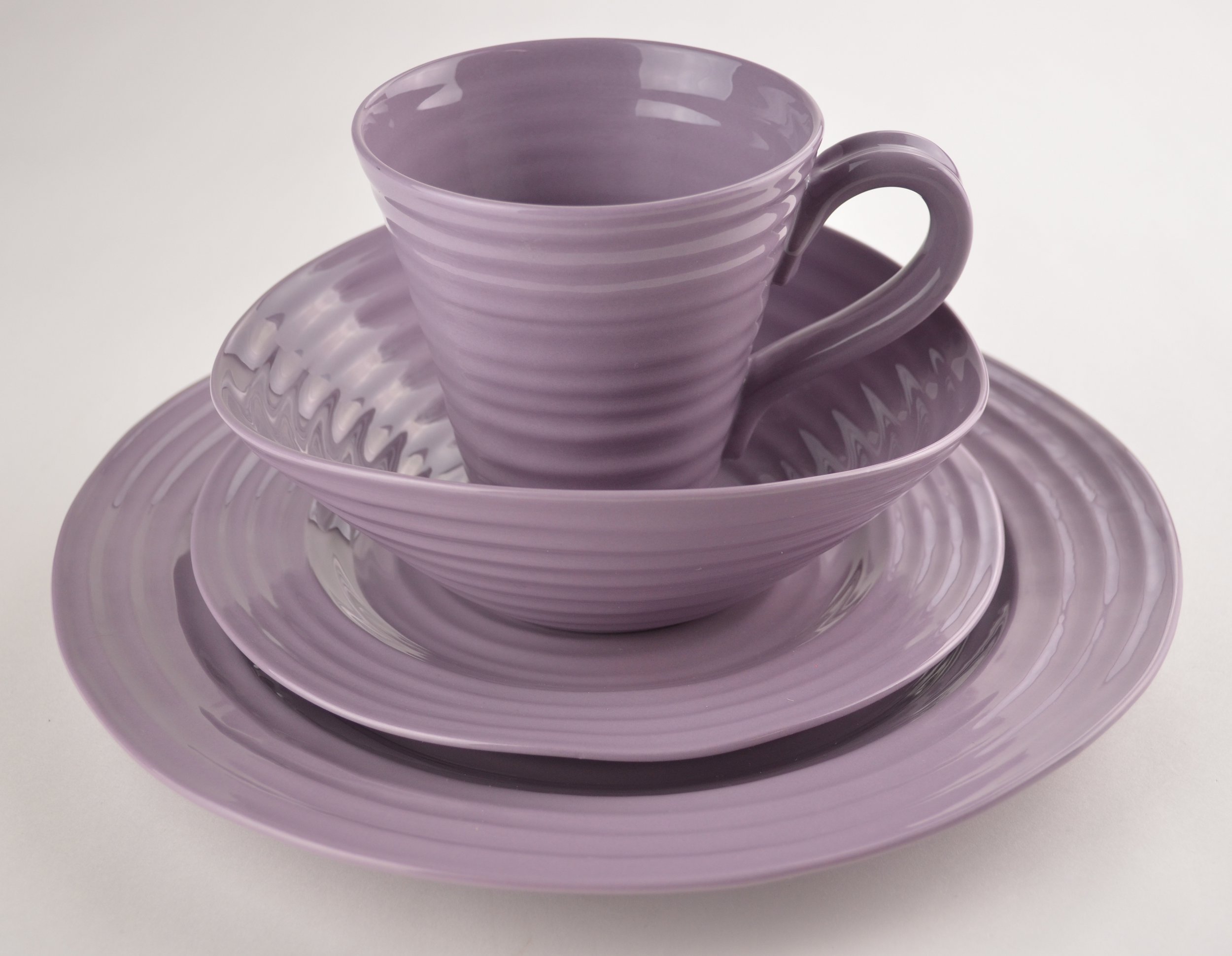 Portmeirion | 4 Piece Place Setting, Sophie Conran Mulberry