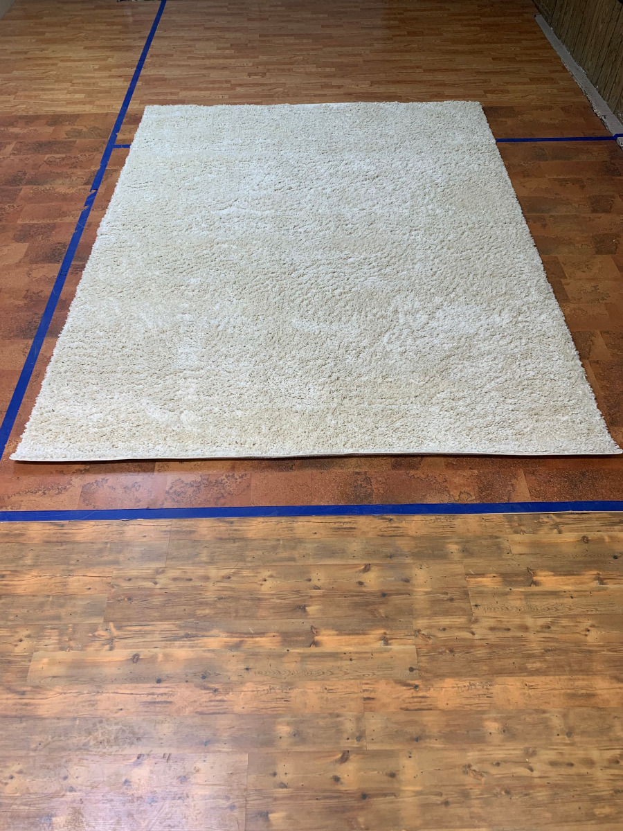 Brittney Ivory Area Rug Rectangle 8ft x 10ft